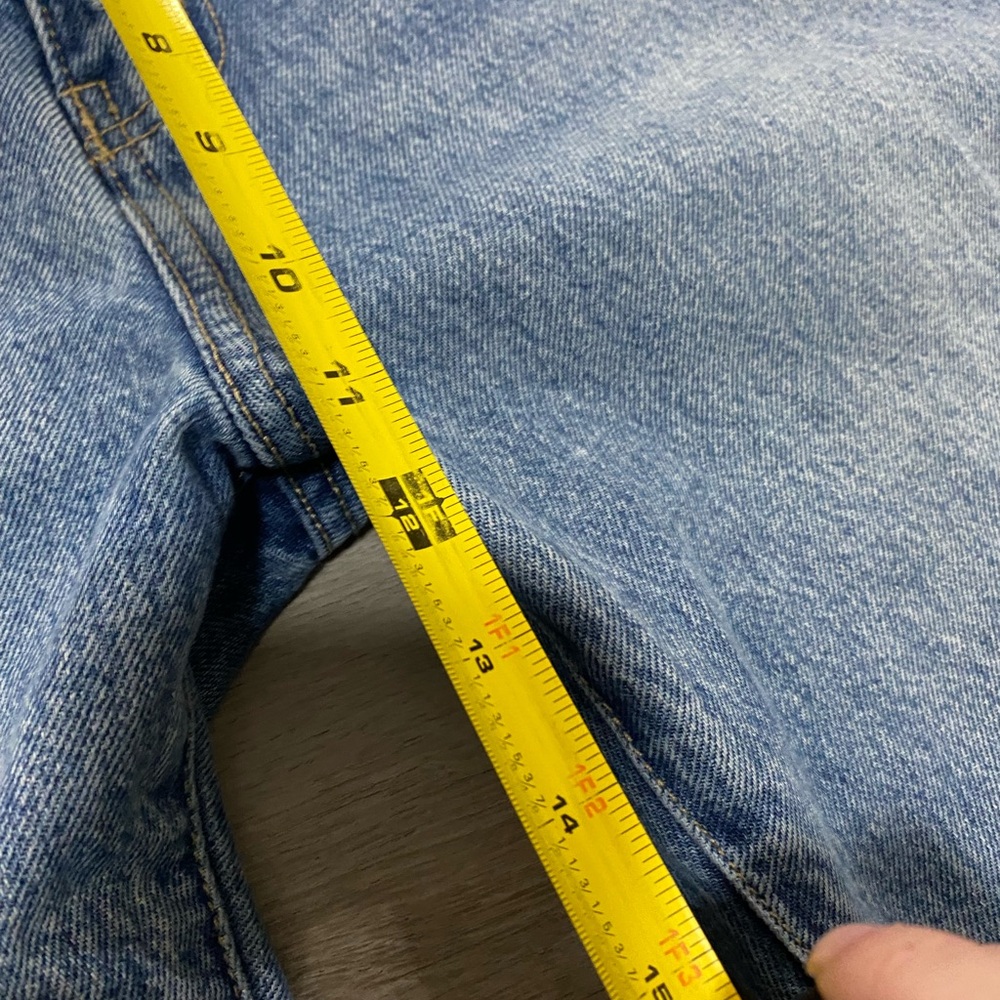 Current / Elliot yours mine straight crop distressed jeans 31 - Picture 11 of 12